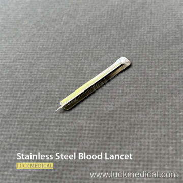 Stainless Steel Blood Lancet Blood Sugar